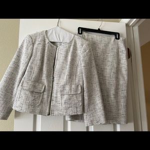 Ann Taylor skirt suit.